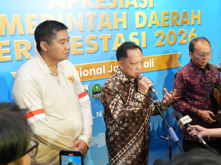 Update: Mendagri Tito Tegaskan Penilaian Apresiasi Pemda Berprestasi Dilakukan secara Objektif Hari Ini
